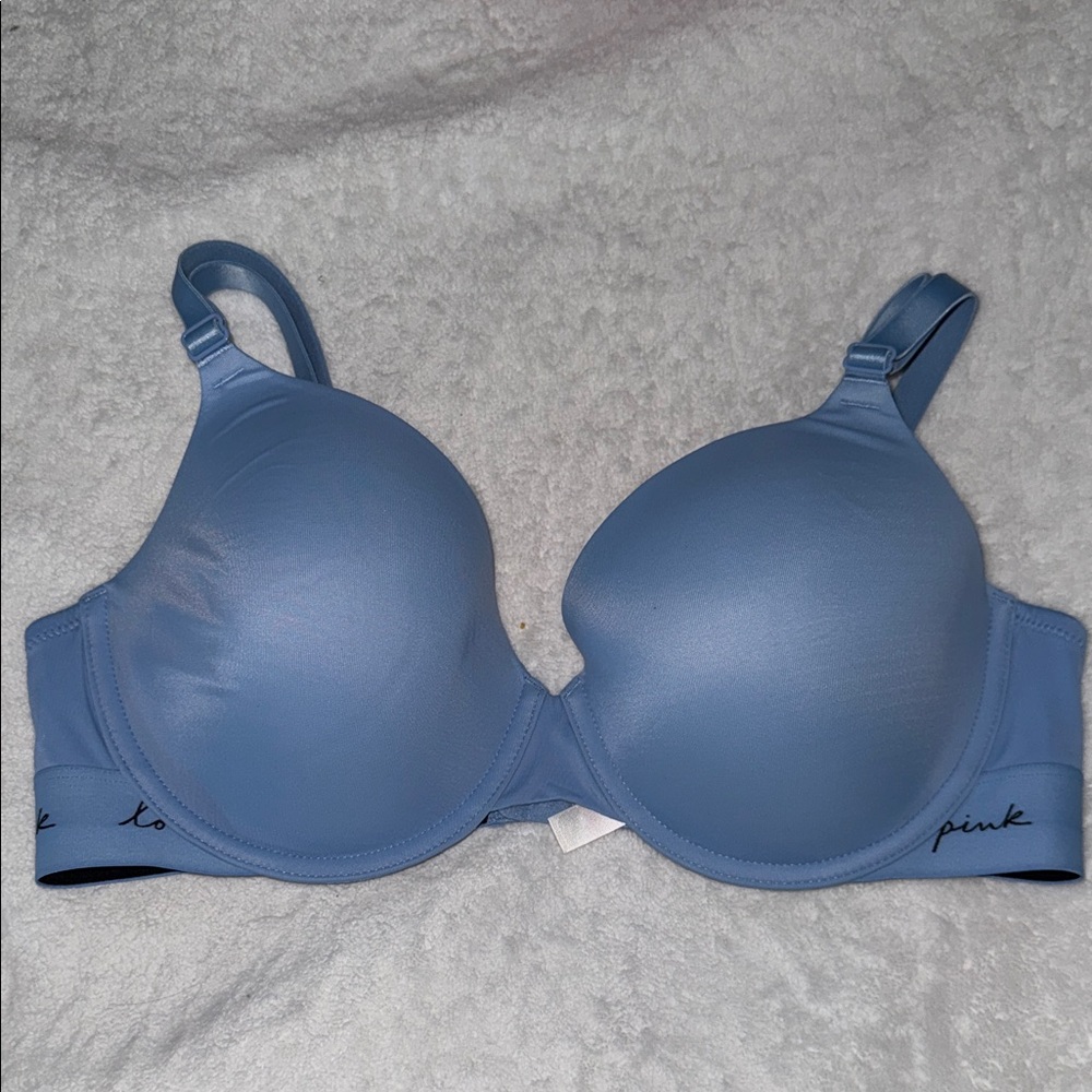 PINK Victoria's Secret Light Blue Bra
